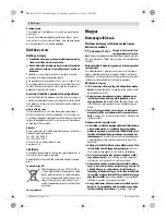 Предварительный просмотр 112 страницы Bosch 0603100522 Original Instructions Manual