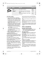 Предварительный просмотр 125 страницы Bosch 0603100522 Original Instructions Manual