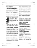 Предварительный просмотр 126 страницы Bosch 0603100522 Original Instructions Manual