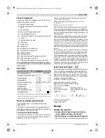 Предварительный просмотр 145 страницы Bosch 0603100522 Original Instructions Manual