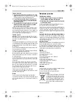 Предварительный просмотр 149 страницы Bosch 0603100522 Original Instructions Manual