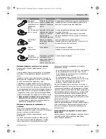 Предварительный просмотр 161 страницы Bosch 0603100522 Original Instructions Manual