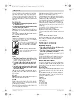 Предварительный просмотр 176 страницы Bosch 0603100522 Original Instructions Manual