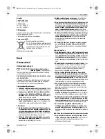 Предварительный просмотр 183 страницы Bosch 0603100522 Original Instructions Manual