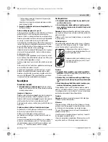 Предварительный просмотр 201 страницы Bosch 0603100522 Original Instructions Manual