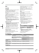 Preview for 47 page of Bosch 0603264600 Original Instructions Manual