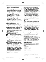 Preview for 54 page of Bosch 0603264600 Original Instructions Manual