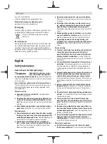 Preview for 12 page of Bosch 06033C8070 Original Instructions Manual
