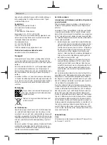 Предварительный просмотр 10 страницы Bosch 06033D0000 Original Instructions Manual
