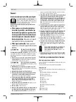 Предварительный просмотр 42 страницы Bosch 06033D0000 Original Instructions Manual