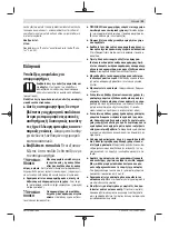 Предварительный просмотр 45 страницы Bosch 06033D0000 Original Instructions Manual