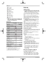 Preview for 40 page of Bosch 06033E1000 Instructions Manual