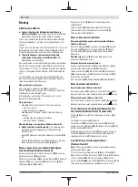 Preview for 62 page of Bosch 06033E1000 Instructions Manual