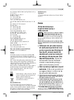 Preview for 65 page of Bosch 06033E1000 Instructions Manual