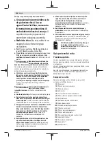 Preview for 114 page of Bosch 06033E1000 Instructions Manual