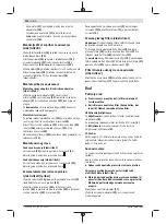 Preview for 116 page of Bosch 06033E1000 Instructions Manual