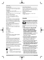 Preview for 122 page of Bosch 06033E1000 Instructions Manual