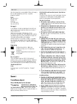 Предварительный просмотр 62 страницы Bosch 060397690B Original Instruction