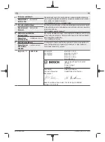 Предварительный просмотр 189 страницы Bosch 060397690B Original Instruction