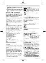 Preview for 22 page of Bosch 06039B6104 Original Instructions Manual