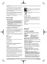 Preview for 68 page of Bosch 06039B6104 Original Instructions Manual