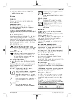 Preview for 79 page of Bosch 06039B6104 Original Instructions Manual