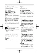 Preview for 12 page of Bosch 06039D8100 Original Instructions Manual