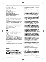 Preview for 62 page of Bosch 06188000DY Original Instructions Manual