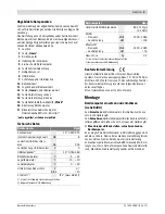 Preview for 5 page of Bosch 1 270 020 915 Original Instructions Manual