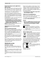 Preview for 88 page of Bosch 1 270 020 915 Original Instructions Manual