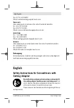 Preview for 14 page of Bosch 1 600 A00 1YN Original Instructions Manual