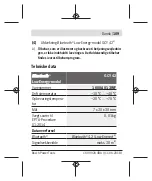 Preview for 109 page of Bosch 1 600 A01 3WF Original Instructions Manual