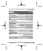 Preview for 121 page of Bosch 1 600 A01 3WF Original Instructions Manual