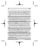 Preview for 434 page of Bosch 1 600 A01 3WF Original Instructions Manual