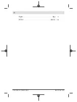 Предварительный просмотр 2 страницы Bosch 1 600 A01 435 Original Instructions Manual