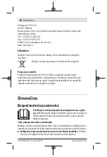 Preview for 62 page of Bosch 1 600 A01 AU1 Original Instructions Manual