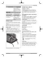 Предварительный просмотр 111 страницы Bosch 1 600 A01 U9L Original Instructions Manual