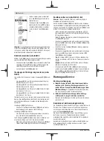 Preview for 10 page of Bosch 1 600 A01 W0H Original Instructions Manual