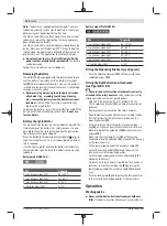 Preview for 14 page of Bosch 1 600 A01 W0H Original Instructions Manual