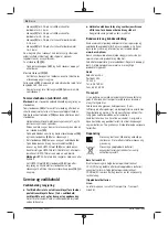 Preview for 58 page of Bosch 1 600 A01 W0H Original Instructions Manual