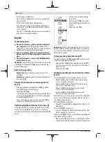 Preview for 62 page of Bosch 1 600 A01 W0H Original Instructions Manual