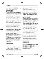 Preview for 66 page of Bosch 1 600 A01 W0H Original Instructions Manual