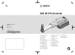 Preview for 1 page of Bosch 1 600 A02 1BH Original Instructions Manual