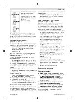 Preview for 59 page of Bosch 1 600 A02 1BH Original Instructions Manual