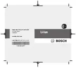 Bosch 1 609 92A 4YY Manual preview
