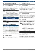 Preview for 5 page of Bosch 1 687 023 689 Operating Instructions Manual