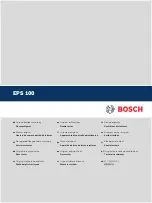 Bosch 1 689 979 467 Original Instructions Manual предпросмотр