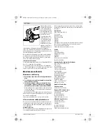 Предварительный просмотр 21 страницы Bosch 10-125 Z Original Instructions Manual