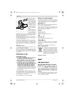 Предварительный просмотр 67 страницы Bosch 10-125 Z Original Instructions Manual