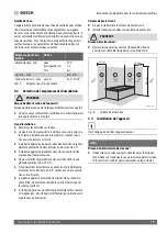 Preview for 79 page of Bosch 100 EBP Installation And Operating Instructions Manual